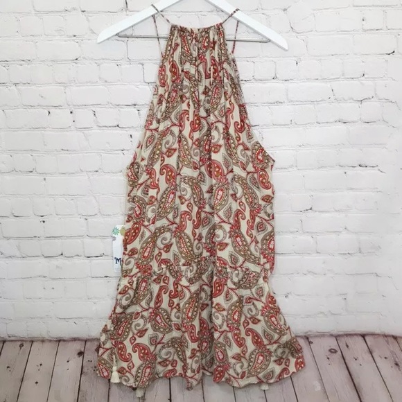 NEW Show Me Your Mumu Dress Lasso Mini Tunic Drop Waist Slouchy Coverup Size M - Picture 5 of 10